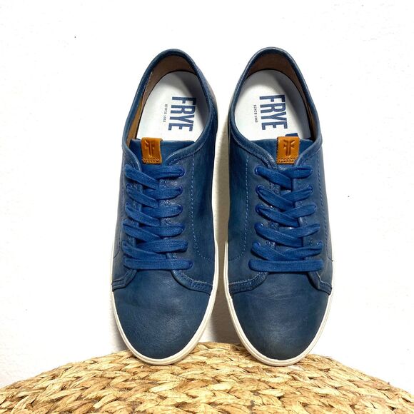 Frye Shoes - Frye navy blue lace sneakers
